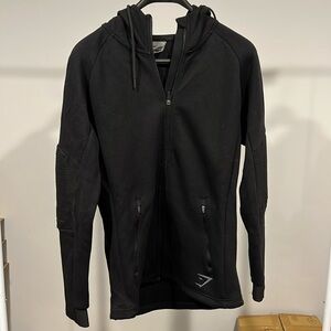 Men Gymshark zip up sweater Small
